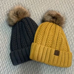Two winter hats